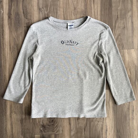 Old Navy Tops - Vintage Y2K Old Navy T-Shirt Men's Size M Gray Mall Core